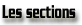Description des v&eacute;hicules des sections